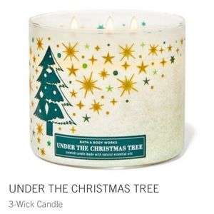 Under the Christmas Tree 3 Wick Candle
